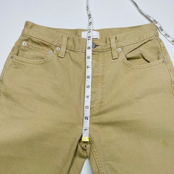 Boyish Tommy Jean in The Crowd Size 26 High Rise Straight Leg Crop Button Fly - Picture 13 of 15